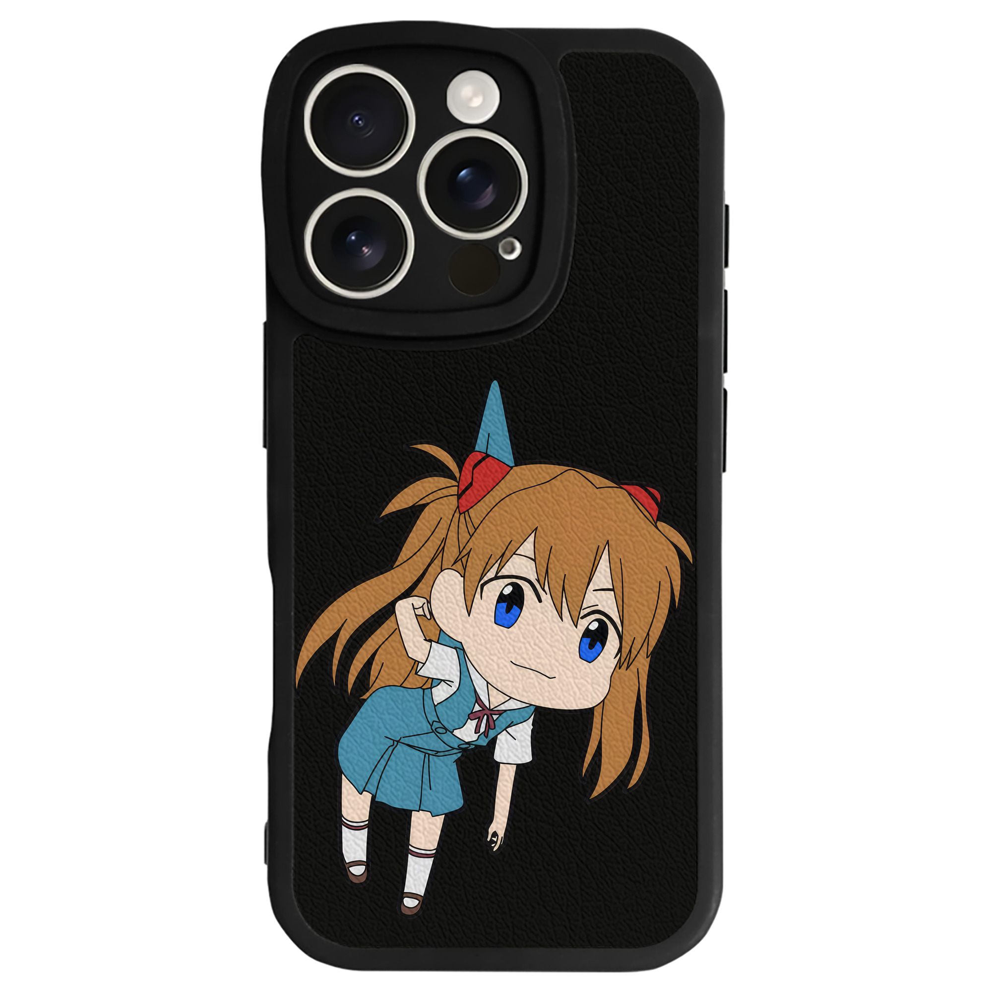 （画像用） EVA 新世紀エヴァンゲリオン 【iPhone 16シリーズ対応】シリコンスマホケース（レザー調） 材質：シリコン